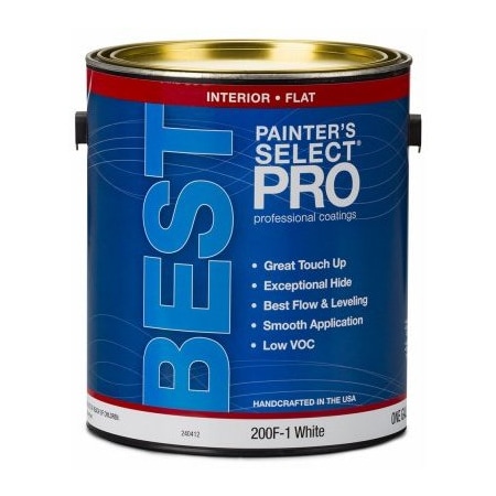 True Value 200F1 GL WHT FLT Paint 200F-1-GL